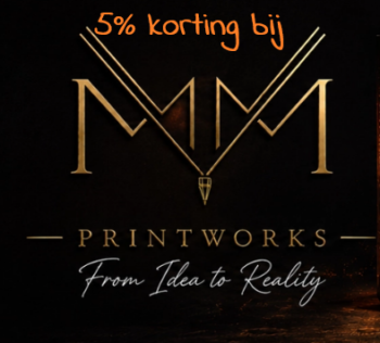 Kortingscode bij MM Printworks