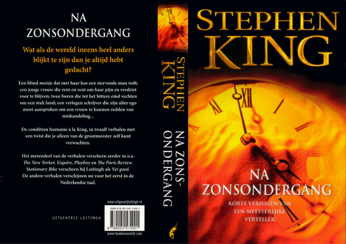 Boek | Na Zonsondergang (Verhalenbundel) – Stephen King Fanclub