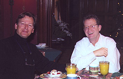 Ridley met zijn goede vriend Jacques Bailhe